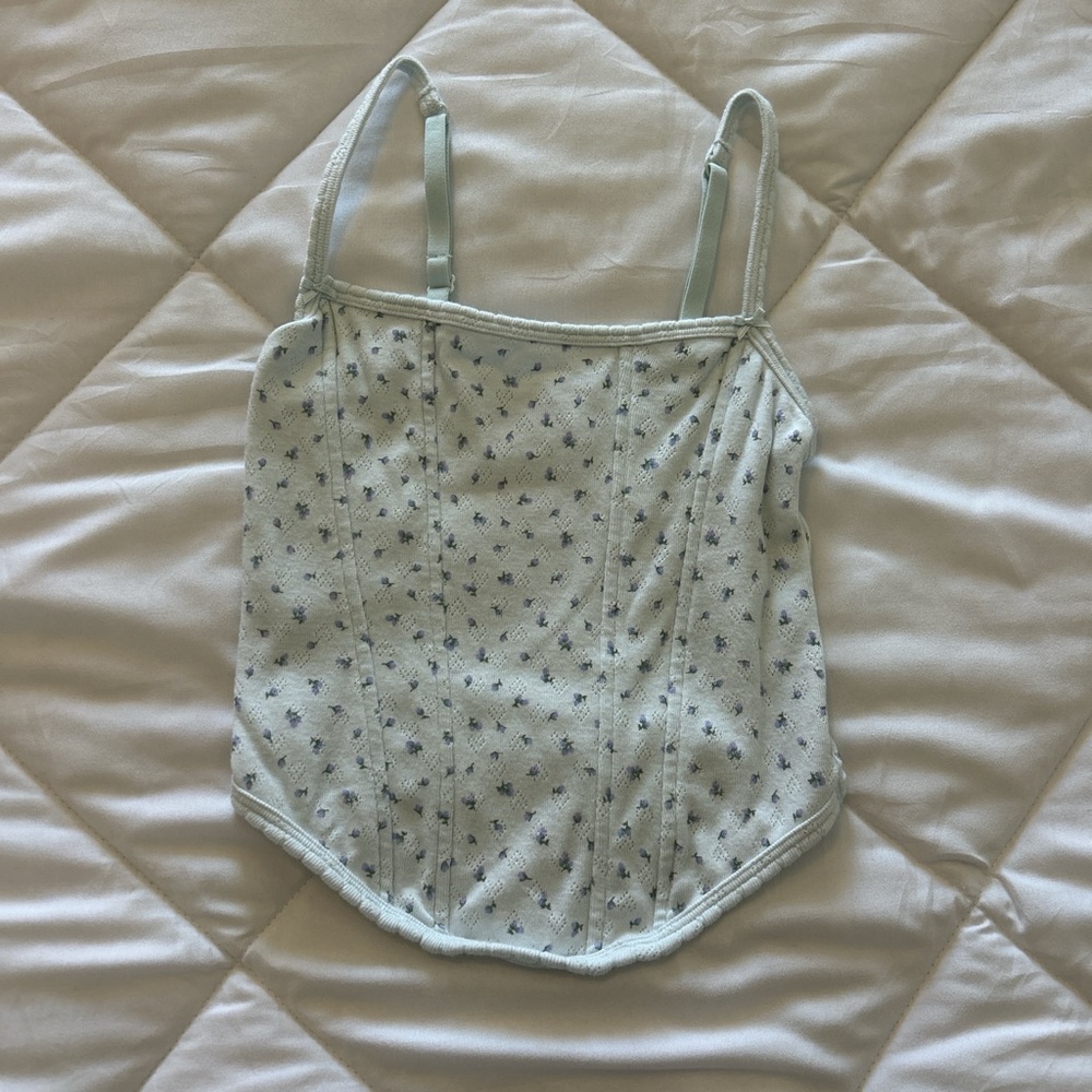 Victoria's Secret Blue Crop Top